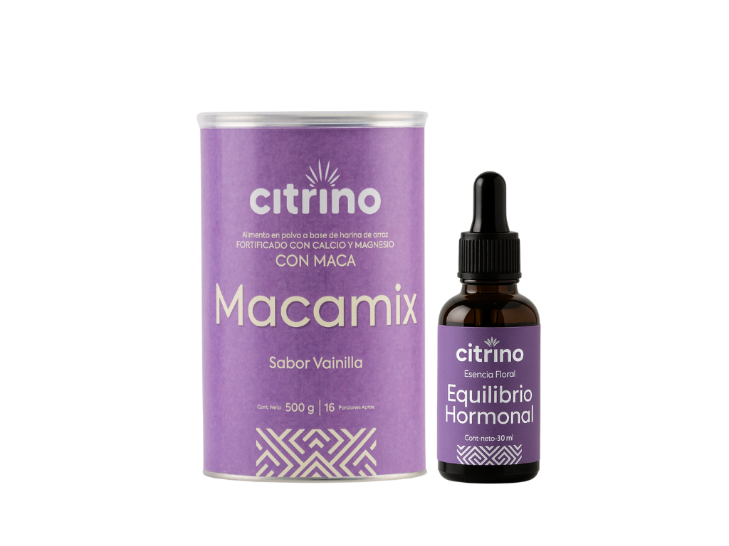 Equilibrio Hormonal Pack: Macamix Batido + Gotas Equilibrio Hormonal